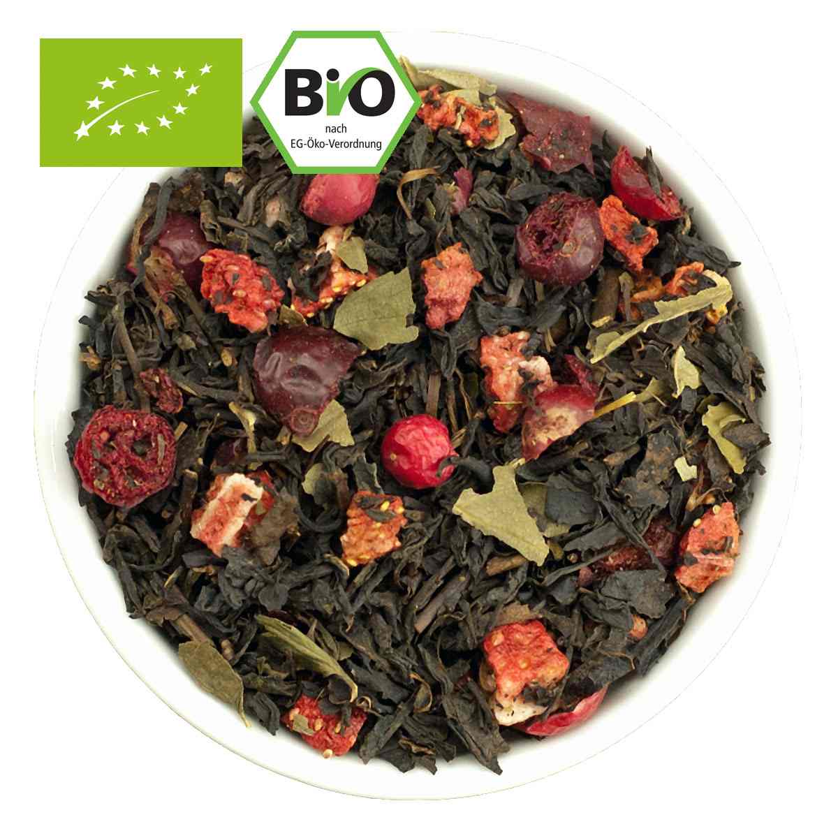 CRANBERRY ERDBEER | Schwarzer Tee aromatisiert | Tee-Sorten | Tee ...